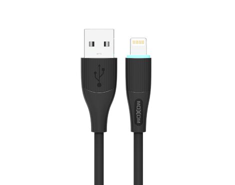 USB data kabl Moxom MX-CB169 3A lightning 1m crni (MS).