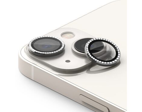 Zastita - kameru DIAMOND za iPhone 15 (6.1)/iPhone 15 Plus (6.7) srebrna (MS).