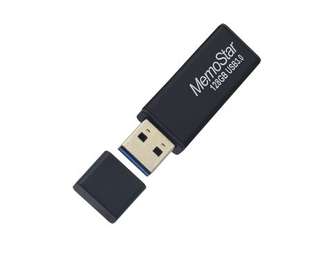 USB Flash memorija MemoStar 128GB SLIM 3.0 crna (MS).