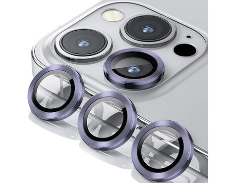 Zastita - kameru RING za Iphone 13 Pro/13 Pro Max ljubicasta (MS).
