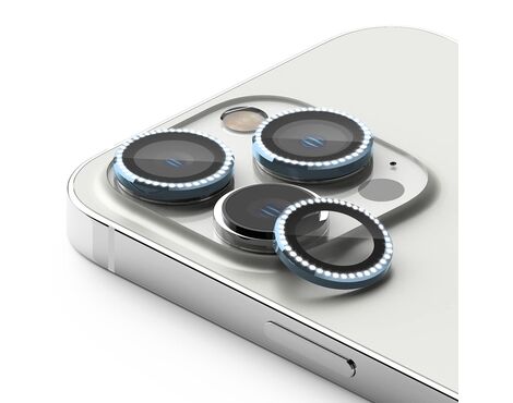 Zastita - kameru DIAMOND za iPhone 15 Pro (6.1)/iPhone 15 Pro Max (6.7) plava (MS).