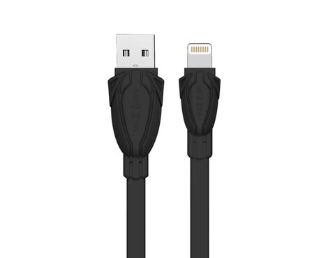 USB data kabl Moxom MX-CB32 2.4A Lightning 1m crni (MS).
