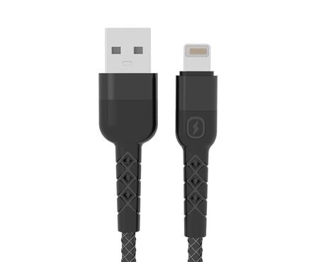 USB data kabl Moxom MX-CB126 3A lightning 1m crni (MS).