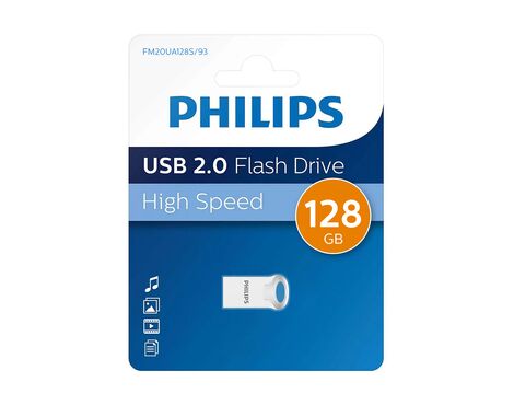 USB flash memorija Philips 2.0 128GB single port (FLP FM20UA128S/93) (MS).