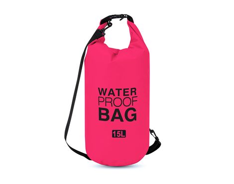 Vodootporna torba Dry Bag 15L pink (MS).