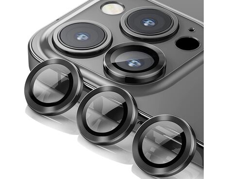 Zastita - kameru RING za Iphone 13 Pro/13 Pro Max crna (MS).