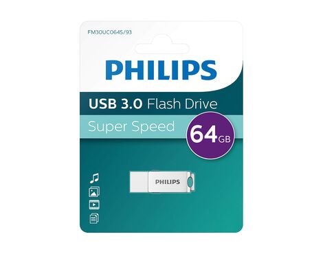 USB flash memorija Philips 3.0 64GB dual port type C (FLP FM30UC064S/93) (MS).