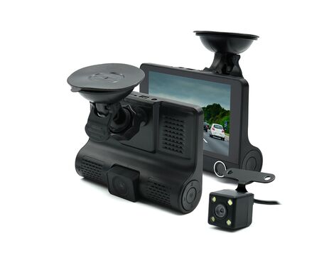 Auto kamera T655 triple camera crna (MS).