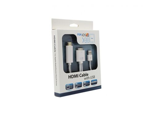 HDMI cable with USB.