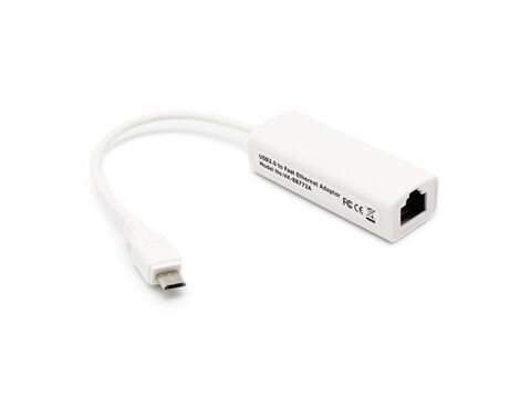 Adapter micro USB-LAN.