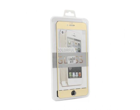 Tempered glass - iPhone 5 2u1 zlatni.