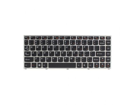 Tastatura - laptop Lenovo Ideapad U460 siva.
