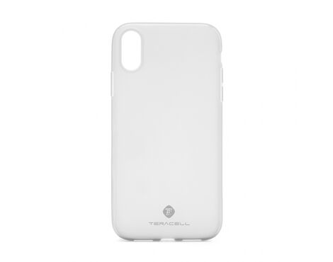 Silikonska futrola Teracell Giulietta - iPhone XS Max bela.
