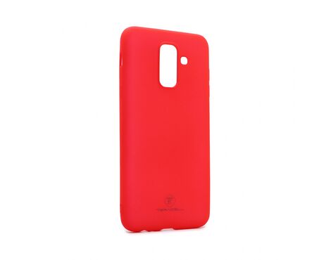 Silikonska futrola Teracell Giulietta - Samsung A605 Galaxy A6 Plus (2018) mat crvena.