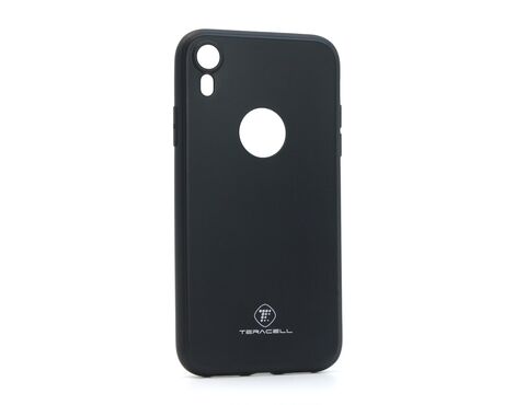 Silikonska futrola Teracell ultra tanka (skin) - iPhone XR mat crna.