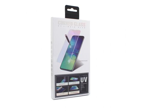 Tempered glass UV Glue Full Cover - Samsung A307 Galaxy A30s/A505 Galaxy A50 sa UV lampom.