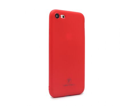 Silikonska futrola Teracell Giulietta - iPhone 7/8/SE (2020)/SE (2022) mat crvena.