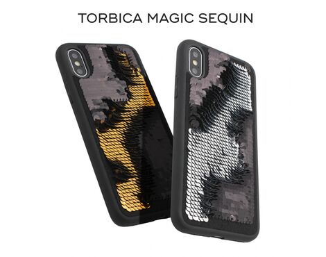 Futrola Magic Sequin - iPhone 11 Pro srebrna.