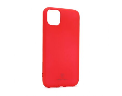 Silikonska futrola Teracell Giulietta - iPhone 11 6.1 mat crvena.