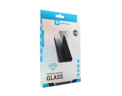 Tempered glass Premium UV Glue Full Cover + Lampa - Samsung G980F Galaxy S20.