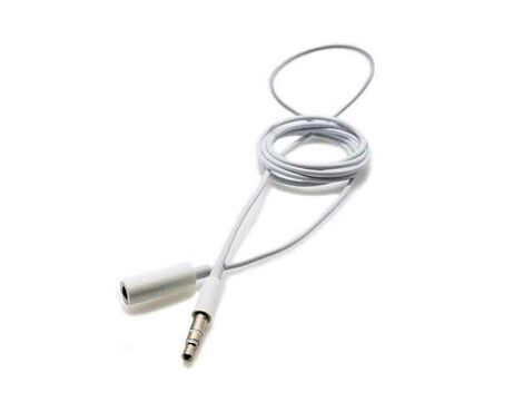 Adapter Aux 3.5mm na 3.5mm MH023 beli (MS).