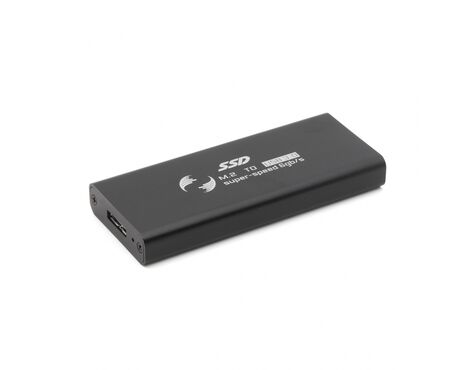 Adapter m.2 SSD na USB crni.