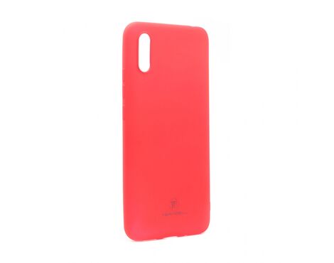 Silikonska futrola Teracell Giulietta - Xiaomi Redmi 9A mat crvena.