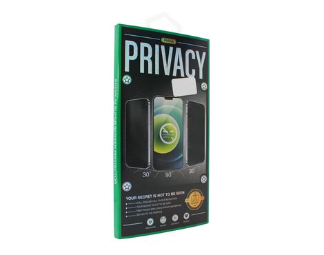 Tempered Glass Privacy 2.5D full glue - Samsung A725F/A726B Galaxy A72 4G/5G crni.