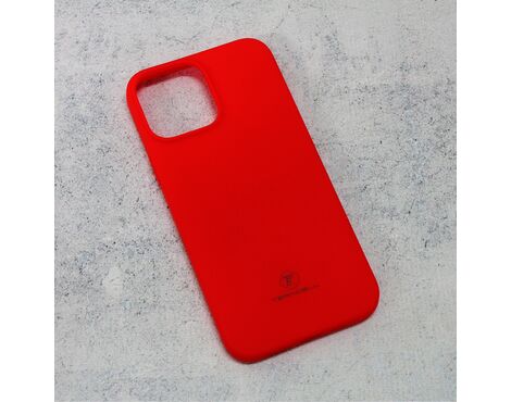 Silikonska futrola Teracell Giulietta - iPhone 13 Pro Max 6.7 mat crvena.