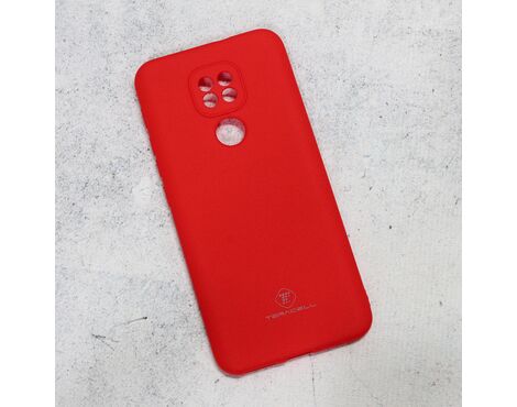 Silikonska futrola Teracell Giulietta - Motorola Moto G9 Play mat crvena.