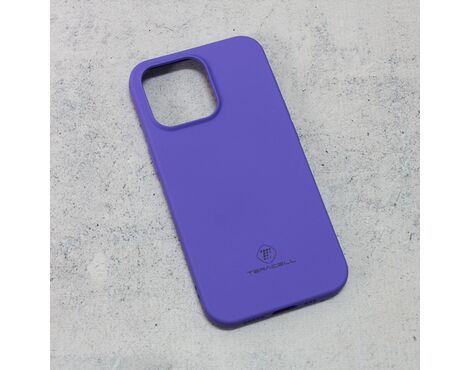 Silikonska futrola Teracell Giulietta - iPhone 13 Pro mat ljubicasta.