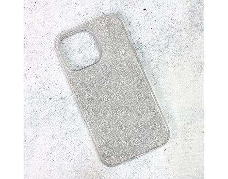 Futrola Crystal Dust - iPhone 13 Pro srebrna.