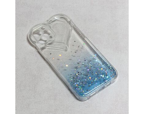 Futrola Heart Glitter - iPhone 12 Pro 6.1 plava.