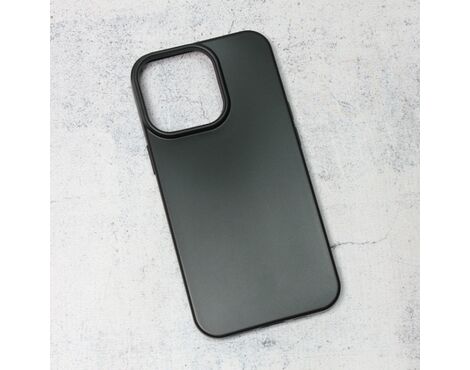 Silikonska futrola Skin - iPhone 13 Pro mat crna.