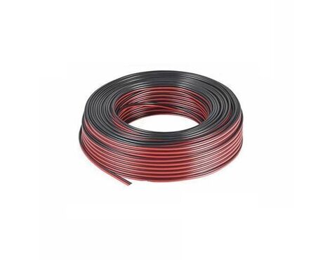 Kabl - zvucnike 2x1mm copper 100m crno crveni.