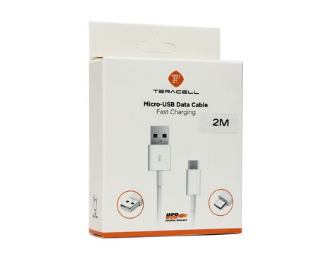 Data kabl Teracell Plus micro USB crni 2m.