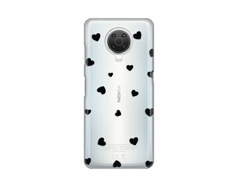 Silikonska futrola PRINT Skin - Nokia G10/G20 Hearts.
