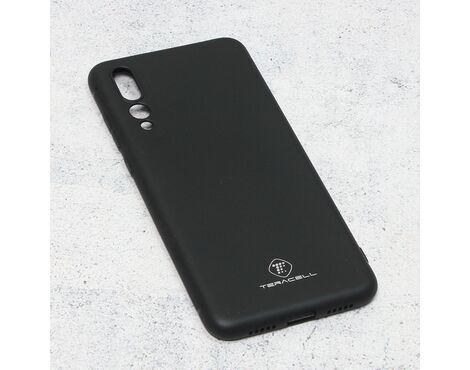Silikonska futrola Teracell ultra tanka (skin) - Huawei P20 Pro mat crna.