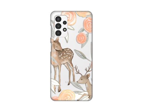 Silikonska futrola PRINT Skin - Samsung A135 Galaxy A13 4G Flower Deer.