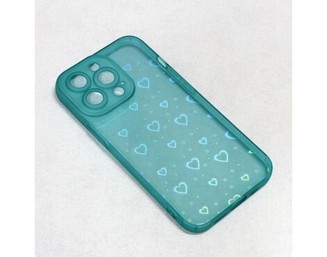 Futrola Heart Color IMD - iPhone 13 Pro tamno zelena.