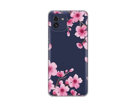 Silikonska futrola PRINT Skin - Samsung A035 Galaxy A03 Rose flowers.