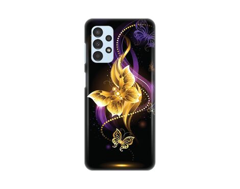 Silikonska futrola PRINT Skin - Samsung A135 Galaxy A13 4G Golden butterfly.