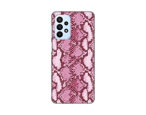 Silikonska futrola PRINT - Samsung A235 Galaxy A23 Pink Snake.
