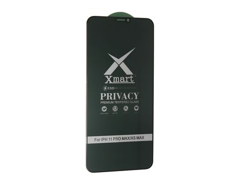 Tempered glass X mart 9D Privacy - iPhone 11 Pro Max 6.5.