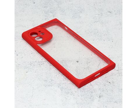 Futrola Candy frame za iPhone 12 6.1 crvena.