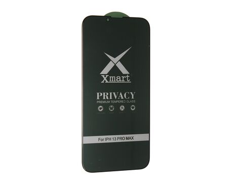 Tempered glass X mart 9D Privacy - iPhone 13 Pro Max/14 Plus 6.7.