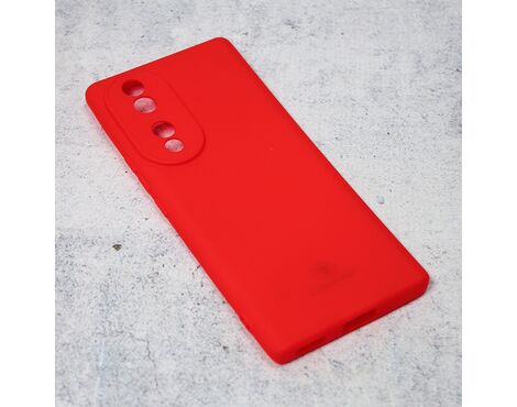 Silikonska futrola Teracell Giulietta - Huawei Honor 70 mat crvena.