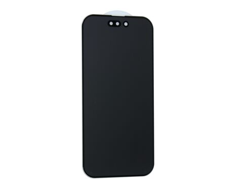Tempered Glass Privacy 2.5D full glue - iPhone 14 Pro Max 6.7 crni.