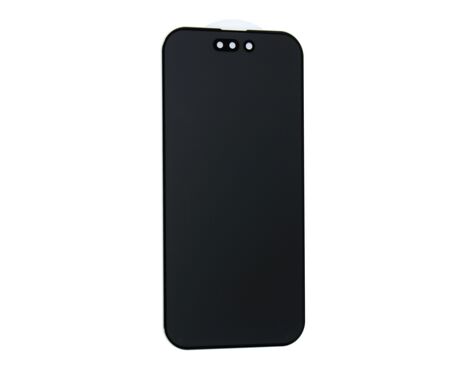 Tempered Glass Privacy 2.5D full glue - iPhone 14 Pro crni.