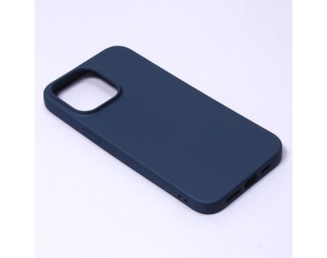 Silikonska futrola Teracell Giulietta - iPhone 14 Pro Max 6.7 mat tamno plava.
